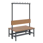 SVO - 120 stěna oboustranná věšáková RAL 7046 - šedá